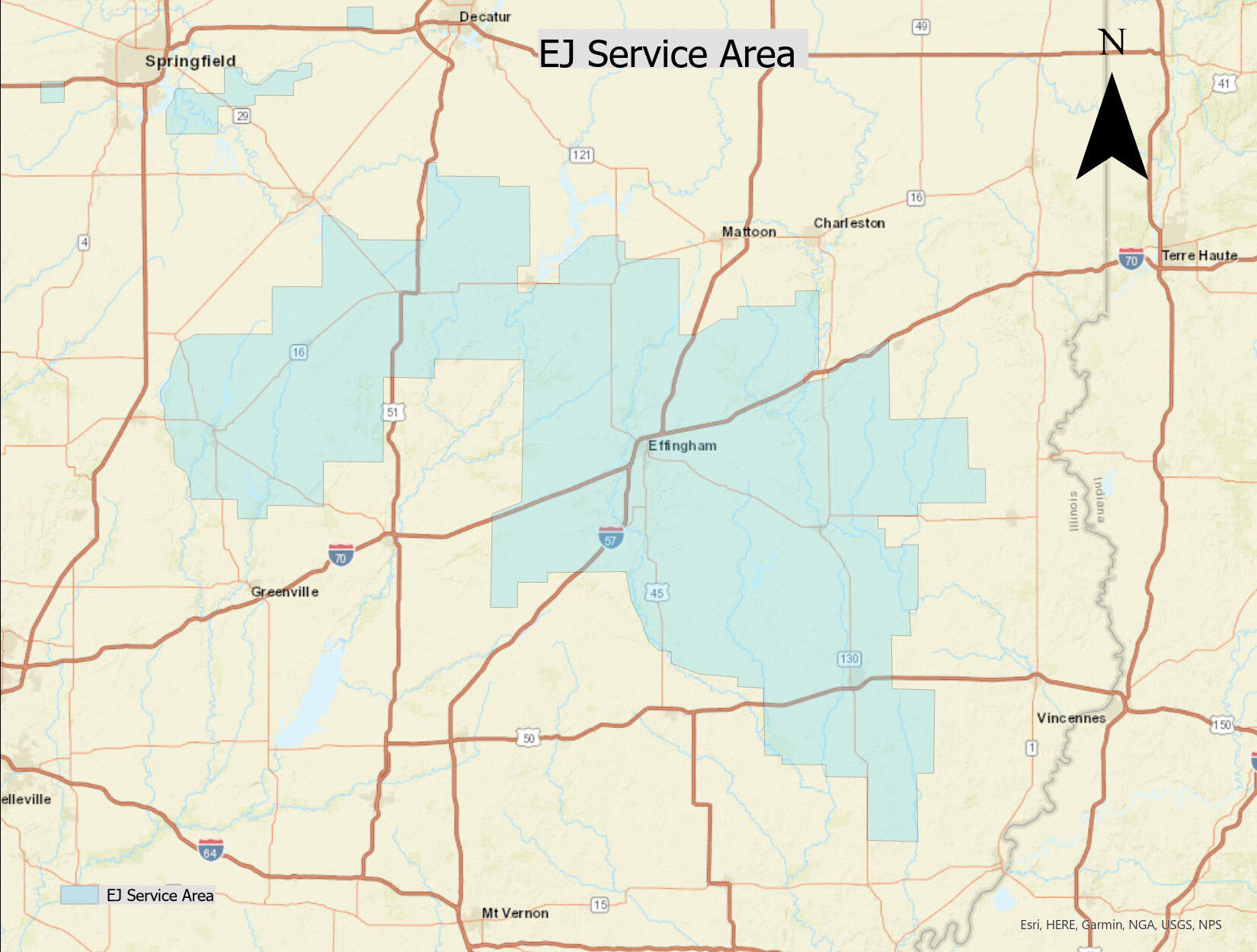 Service Area Map